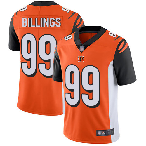 Cincinnati Bengals Limited Orange Men Andrew Billings Alternate Jersey NFL Footballl #99 Vapor Untouchable->cincinnati bengals->NFL Jersey